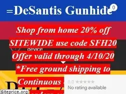 Sites similar to desantisholster.com