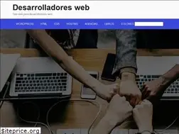 Sites similar to desarrolladoresweb.org