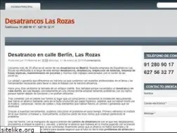 Sites similar to desatrancoslasrozas.org