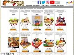 Sites similar to desayunos.com.pe