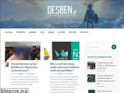 Sites similar to desben.fr