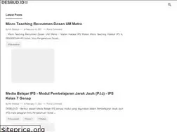 Sites similar to desbud.id