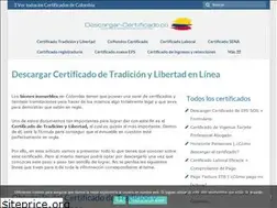 Sites similar to descargar-certificado.co