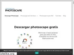 Sites similar to descargarphotoscape.org