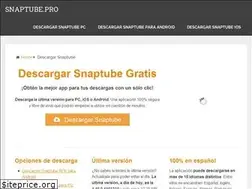Sites similar to descargarsnaptube.pro