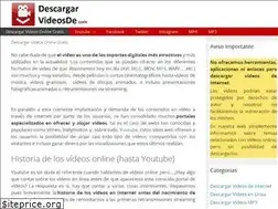 Sites similar to descargarvideosde.com