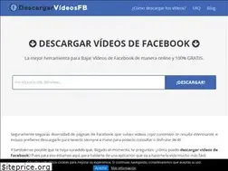 Sites similar to descargarvideosfb.com