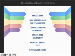 Sites similar to descendantsofnancyward.com