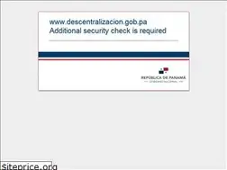 Sites similar to descentralizacion.gob.pa