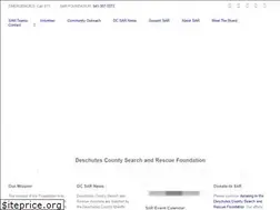 Sites similar to deschutessearchandrescue.org