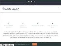 Sites similar to descom.dk