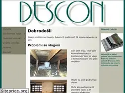 Sites similar to descon.co.rs
