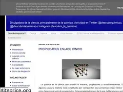 Sites similar to descubrirlaquimica2.blogspot.com