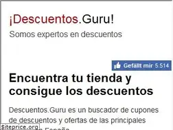 Sites similar to descuentos.guru