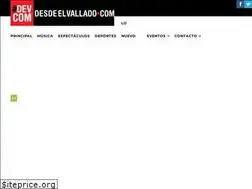 Sites similar to desdeelvallado.com