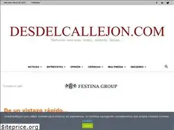 Sites similar to desdelcallejon.com