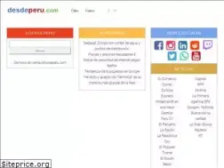 Sites similar to desdeperu.com