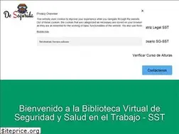 Sites similar to deseguridadysalud.com