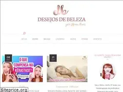 Sites similar to desejosdebeleza.com