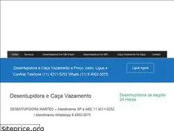 Sites similar to desentupidoramartecabc.com.br