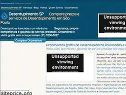 Sites similar to desentupimentosp.com