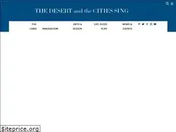 Sites similar to desertandcities.com