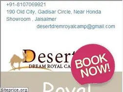 Sites similar to desertdreamroyalcamp.com