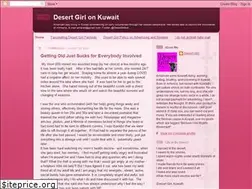 Sites similar to desertgirlkuwait.blogspot.com