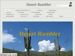 Sites similar to desertrambler.com
