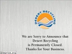 Sites similar to desertrecycling.com