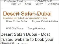 Sites similar to desertsafaridubai.com
