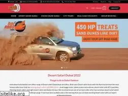 Sites similar to desertsafarisdubai.com