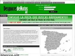 Sites similar to desguacesdemotos.net