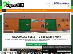 Sites similar to desguacesfelix.es