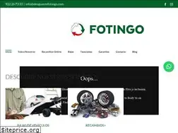 Sites similar to desguacesfotingo.com