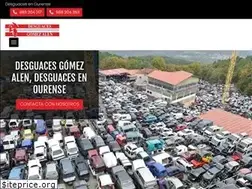 Sites similar to desguacesgomezalen.es