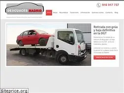 Sites similar to desguacesmadrid.es