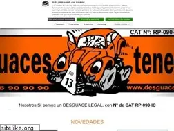 Sites similar to desguacestenerife.com