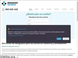 Sites similar to desguacesvalencia.com