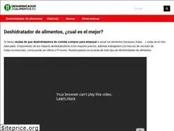 Sites similar to deshidratadordealimentos.es