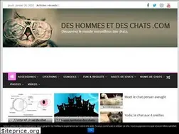 Sites similar to deshommesetdeschats.com
