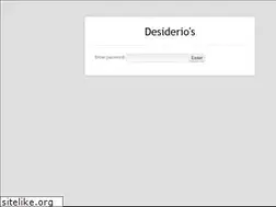 Sites similar to desiderios.com