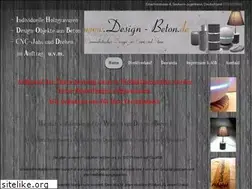 Sites similar to design-beton.de