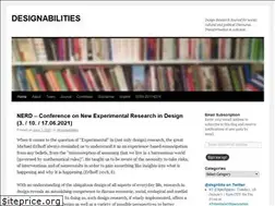 Sites similar to designabilities.wordpress.com