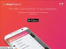 Sites similar to designblogsapp.com