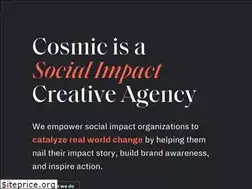 Sites similar to designbycosmic.com