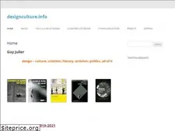 Sites similar to designculture.info