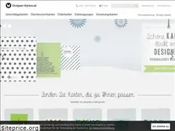 Sites similar to designer-karten.de