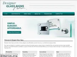Sites similar to designerglasssigns.com
