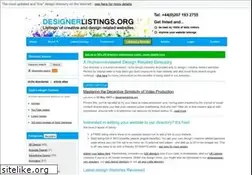 Sites similar to designerlistings.org